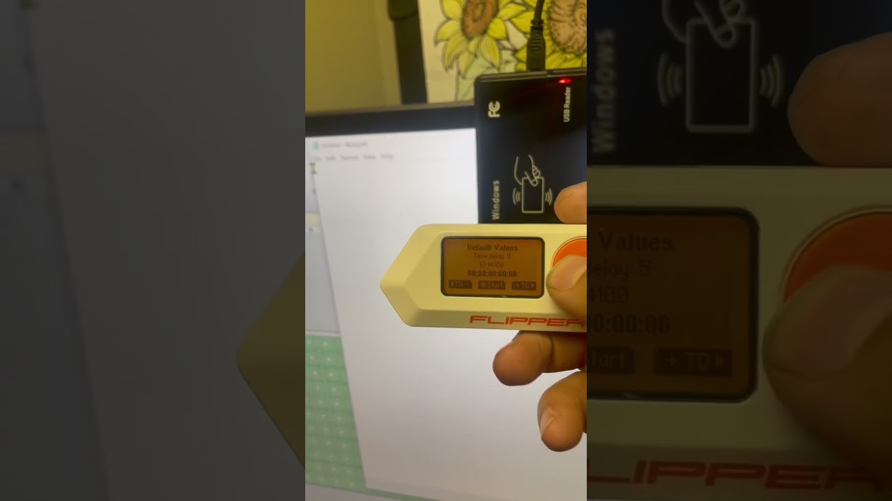 RFID fuzzer in action with Unleashed FW. Flipper Zero 