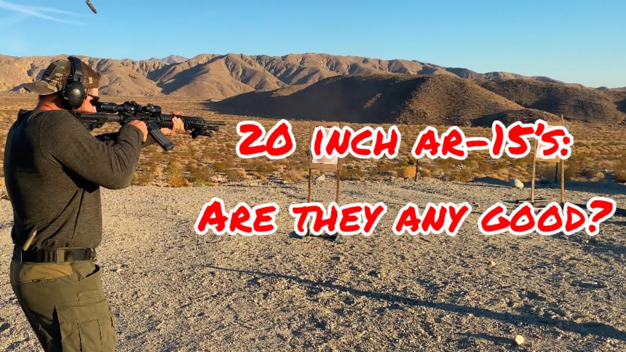 20-дюймовые AR-15: лучше, чем вы думали