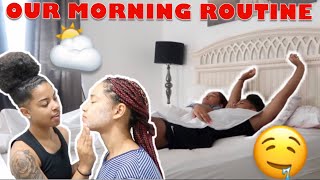 OUR MORNING ROUTINE AS A COUPLE!!!❤️