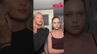 TWO BEAUTIFUL AND SEXY GIRLS' ROUTINE LIVE STREAMING AT HOME WHILE CHATTING CHEERFULLY😊🏡