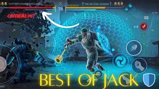 Best of Jack bulwark 🛡️ || offensive defence compilation ft. @MGisLiveOfficial  || Shadow Fight Arena screenshot 3