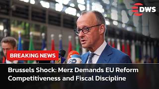 FULL REMARKS: "EU Must Compete or Fall Behind" Says Merz at Brussels Summit on Ukraine War | AC14