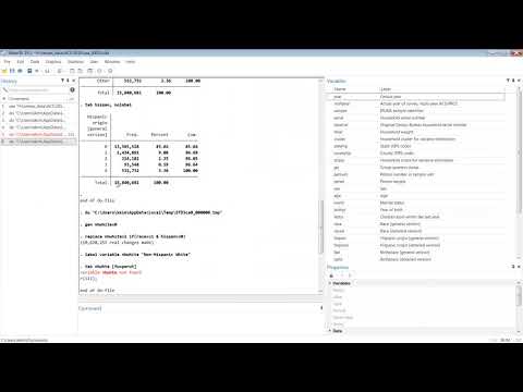 Recoding Race and Ethnicity Variables into Dummy Variables