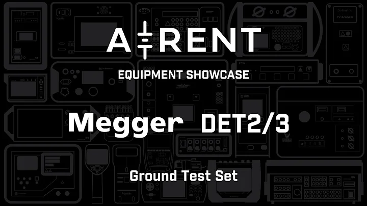 Megger DET2/3 | Ground Test Set