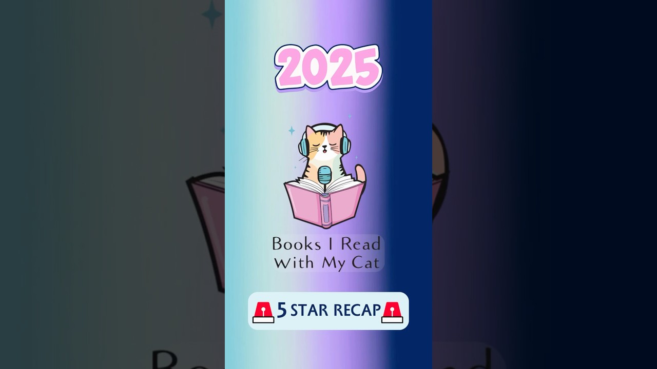 In 2025 Books I Read with my Cat we had a whopping 34 5 star books! #2025recap