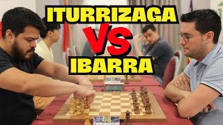 ITURRIZAGA vs IBARRA  Campeonato de España Rápidas Ajedrez R5  GMSPIDERIBARRA