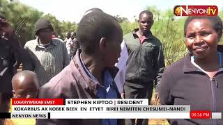 SIRONOI RESIDENTS LEFT WONDERING AS BIREI BRIDGE BURSTS AND RIVER DRIES UP