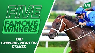 FIVE FAMOUS WINNERS: TAB CHIPPING NORTON STAKES