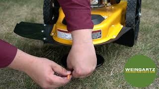 Cub Cadet Walk Behind Trimmer Operations