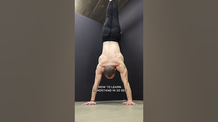 Learn How To Handstand in Only 30 Seconds