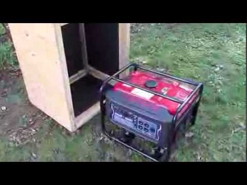 Generator Quiet Box (Baffle Box) - YouTube
