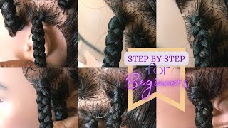 How to start a box braid | 6 methods...very detailed for beginners