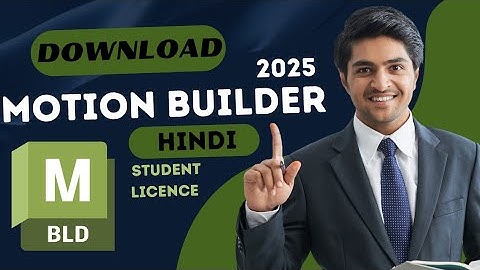 How to Download & Install Autodesk MotionBuilder Step-by-Step in Hindi Urdu