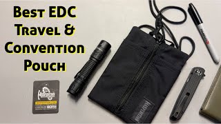 Best EDC Travel/Convention Pouch for 2025? Maxpedition Platty Pocket Organizer Full Review