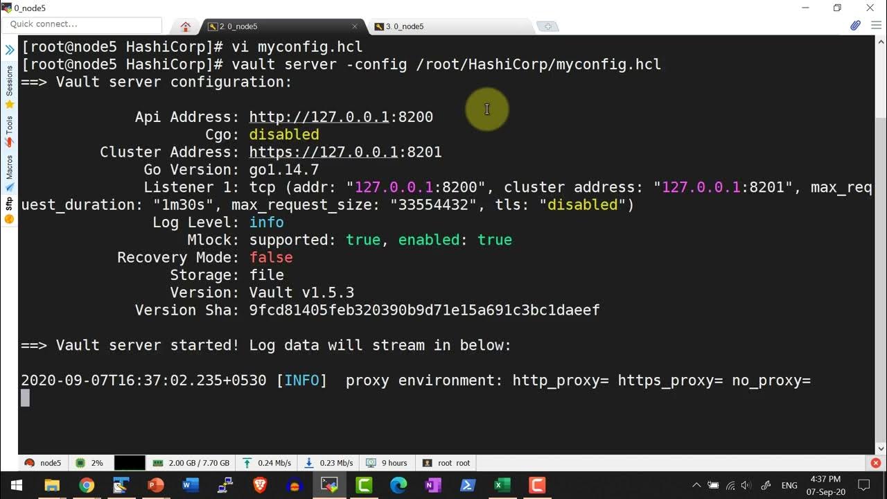 HashiCorp Vault File Storage Backend Video 14 YouTube