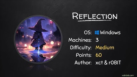 Vulnlab | Reflection - MSSQL, Relaying, LAPS & ACL Misconfigurations