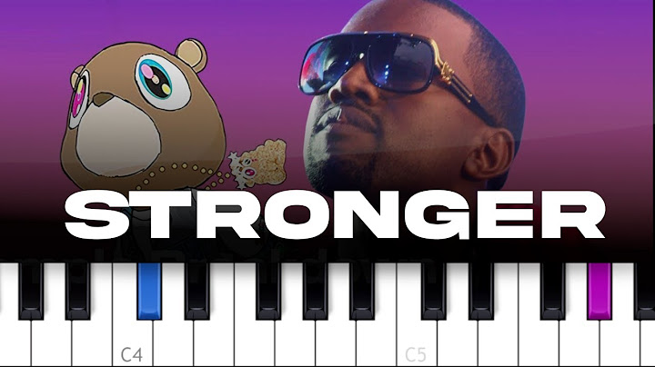 Stronger Piano version - Piano performance video thumbnail
