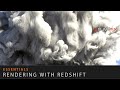 FumeFX and Redshift Render Setup