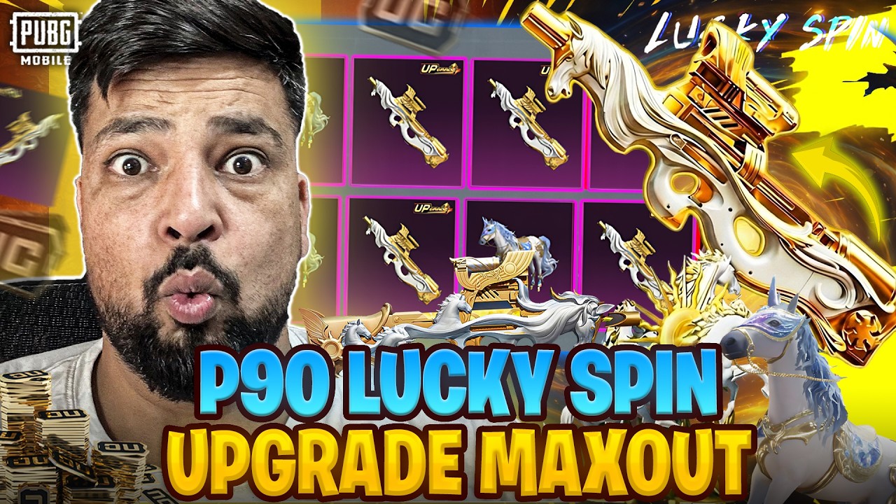 Golden Pegasus P90 Full Max 🥵 Lucky Spin Crate Opening
