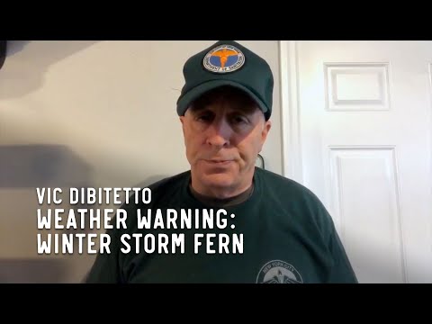 Weather Warning: Winter Storm Fern