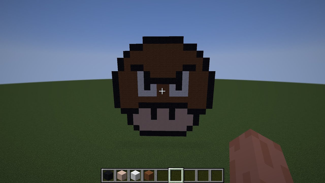 Creando a Toad Goomba en Minecraft | Pixel Art - YouTube