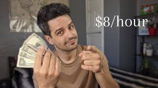 How I Saved $10,000 with a [Minimum Wage] Job