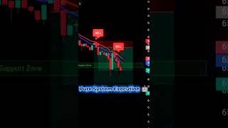 1:8 RR Bitcoin Crash Caught PERFECTLY! 📉🔥 #Shorts #trading #bitcoin #crypto