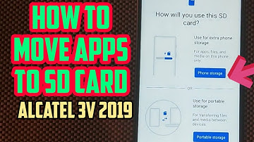 How to move apps to SD card on ALCATEL 3V 2019 | FOR METRO BY T-MOBILE