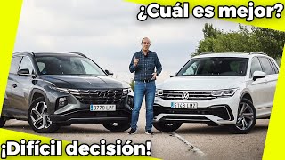 ¡ENFRENTADOS!  Hyundai Tucson 2021 vs Volkswagen Tiguan 2021 | Comparativa