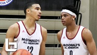 Duke-bound Jayson Tatum honored to wear same jersey as McDonald's All  American greats