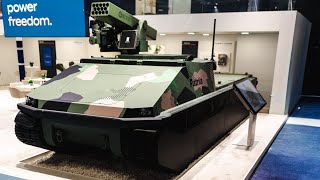 TRACKX-Based Unmanned Ground Vehicle: The Future of Robotic Battlefield Firepower