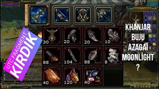 Utcden Düşen Fragmentleri̇ Kirdik Khanjar, Buju, Azagai, Moonlight Steam Knight Online - Cypher