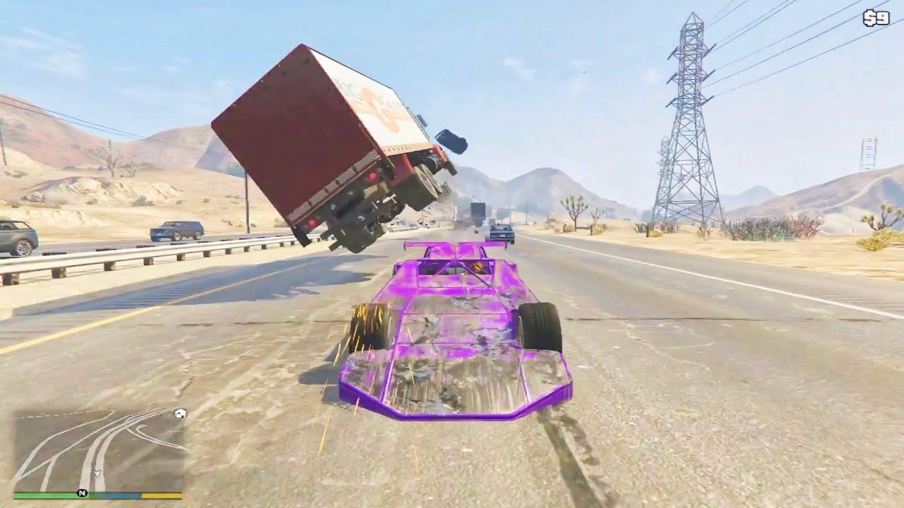 GTA - 5 Crazy Ramp Buggy Driving ☠️👿 #gtav #grandtheftautov #gta