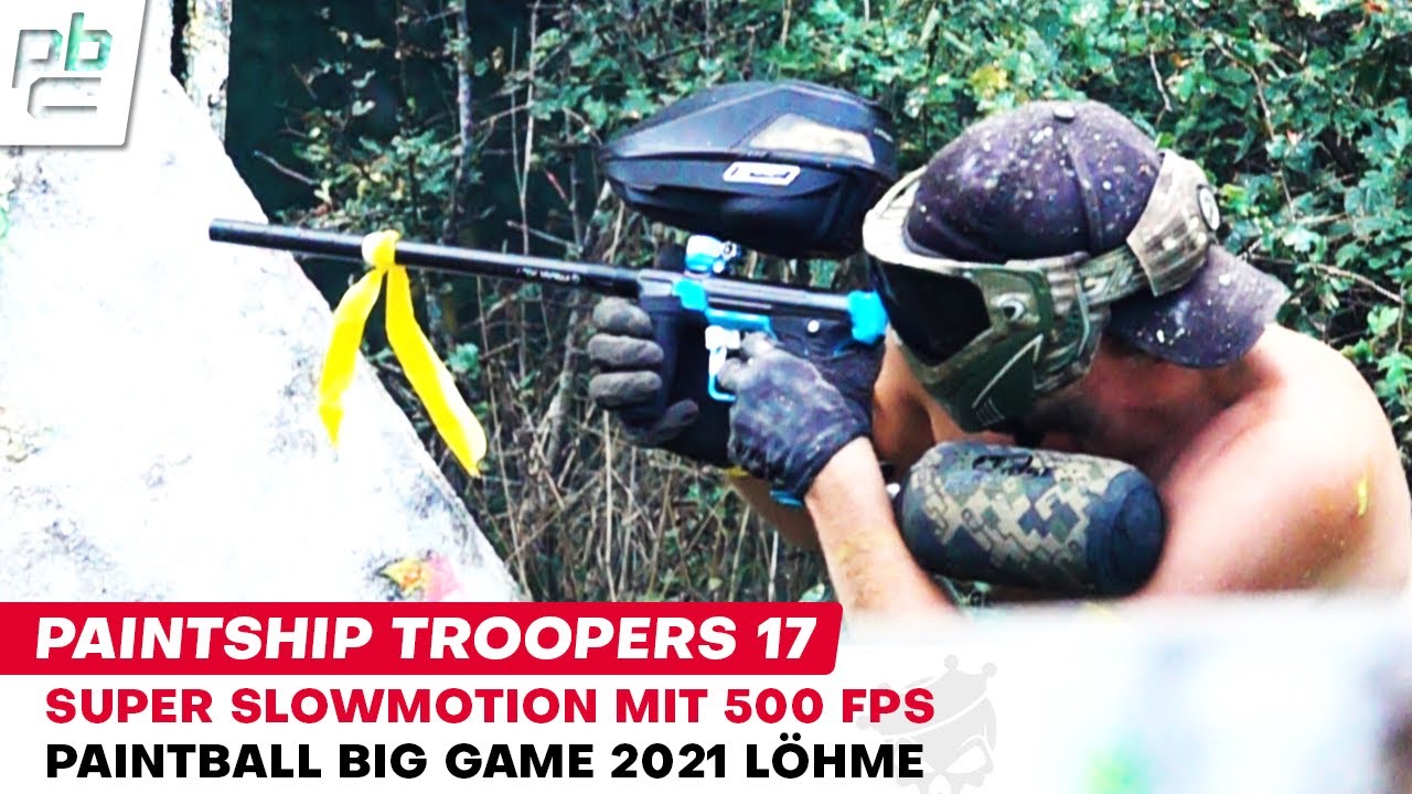 Paintship Troopers 2021 Part 1 Paintball Big Game Super Slowmotion