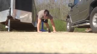 Lateral bear crawl alt lateral shuffle