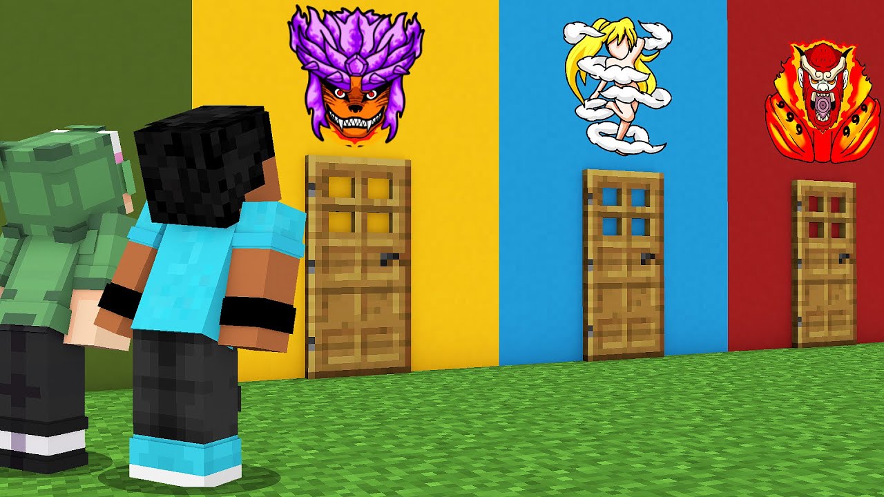 Não ESCOLHA a PORTA ERRADA DE NARUTO JEDY