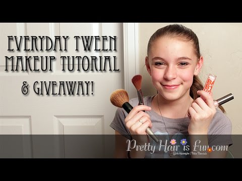 EVERYDAY TWEEN MAKEUP 💄 TUTORIAL!!!