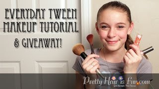 EVERYDAY TWEEN MAKEUP 💄 TUTORIAL!!! EVERYDAY TWEEN MAKEUP 💄 TUTORIAL!!!