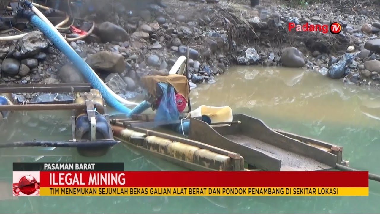 Patroli Ke Lokasi Rawan Aktivitas Tambang Emas Ilegal