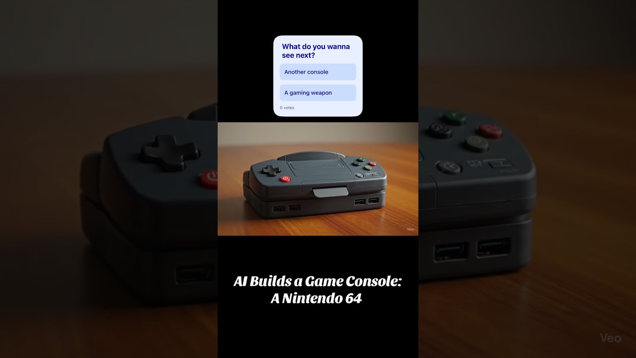 Reimagining the Nintendo 64 as a portable by AI? 