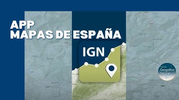 📲 Presentación aplicación móvil Mapas de España - Instituto Geográfico Nacional