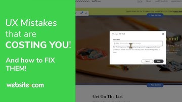 UX Mistakes That Could COST YOU + How To FIX THEM