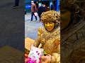 New gift for Gold Lady: Heloo Kitty #grimaceshake #fyp #viral #trending #youtube #short #prank #reel
