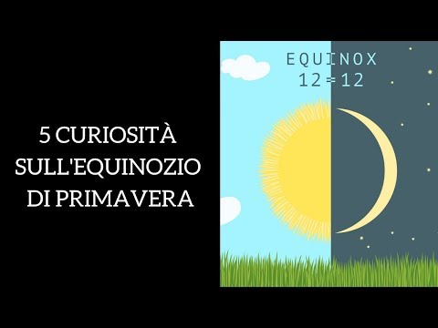 Video: Perché Il Giorno Non è Uguale Alla Notte: L'illusione Dell'equinozio Di Primavera - Visualizzazione Alternativa