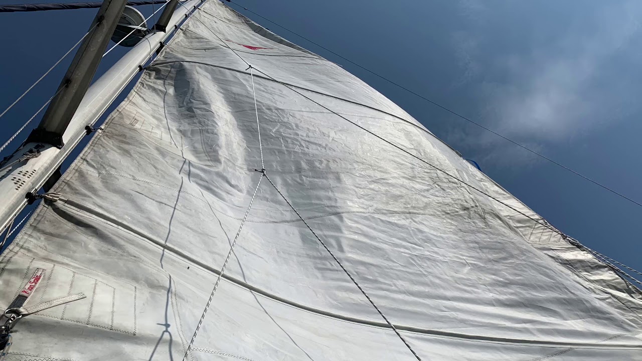 Réparation Grand Voile - YouTube