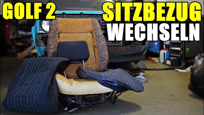 VW GOLF 4 SITZBEZUG WECHSELN / TAUSCHEN TUTORIAL / ANLEITUNG 