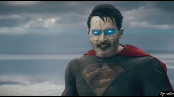 Bizarro vs Superman fighting scenes//Superman & Lois