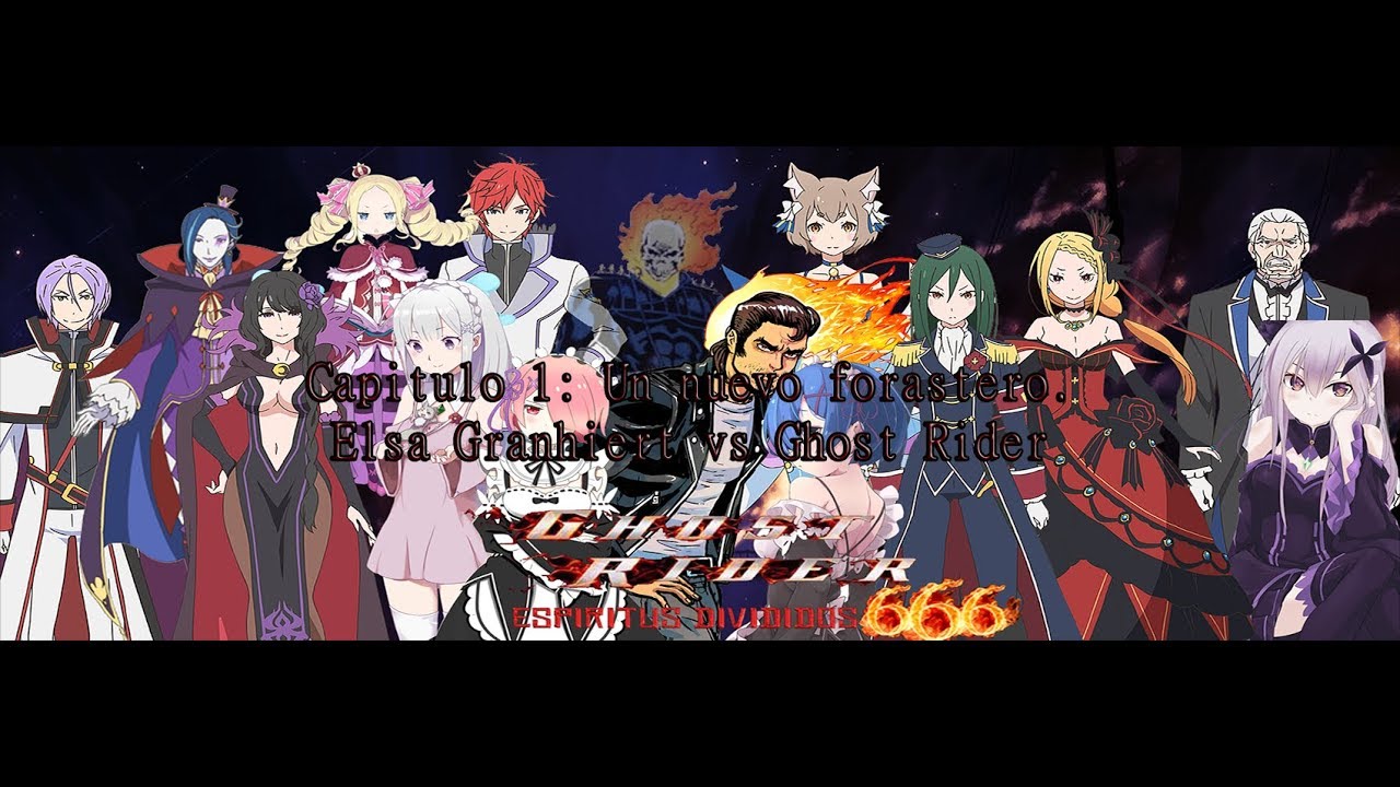Fanfic–Ghost Rider–Re:zero (6.6.6 Espiritus divididos) Cap 1–Elsa vs Ghost Rider