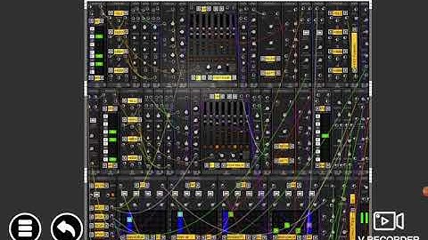 Procedural glitch - hexen modular synthesizer