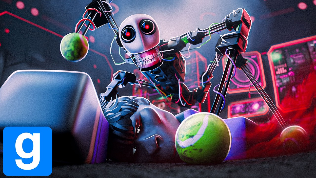 MY SELF-AWARE ROBOT ATTACKED ME! | Gmod Hide & Seek